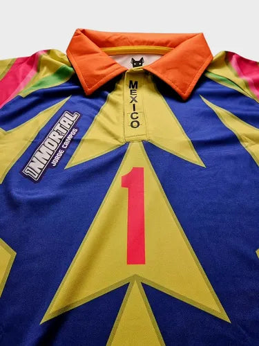 Jersey Caskarita Conmemorativo Jorge Campos Calidad Premium.