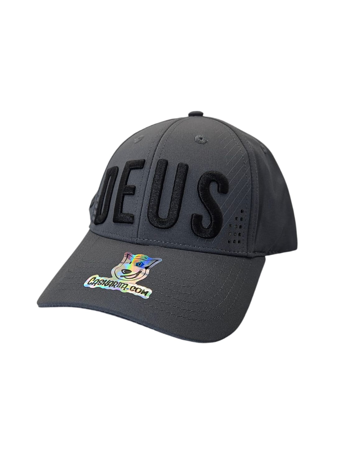 Gorra DEUS Gris Caskarita Premium