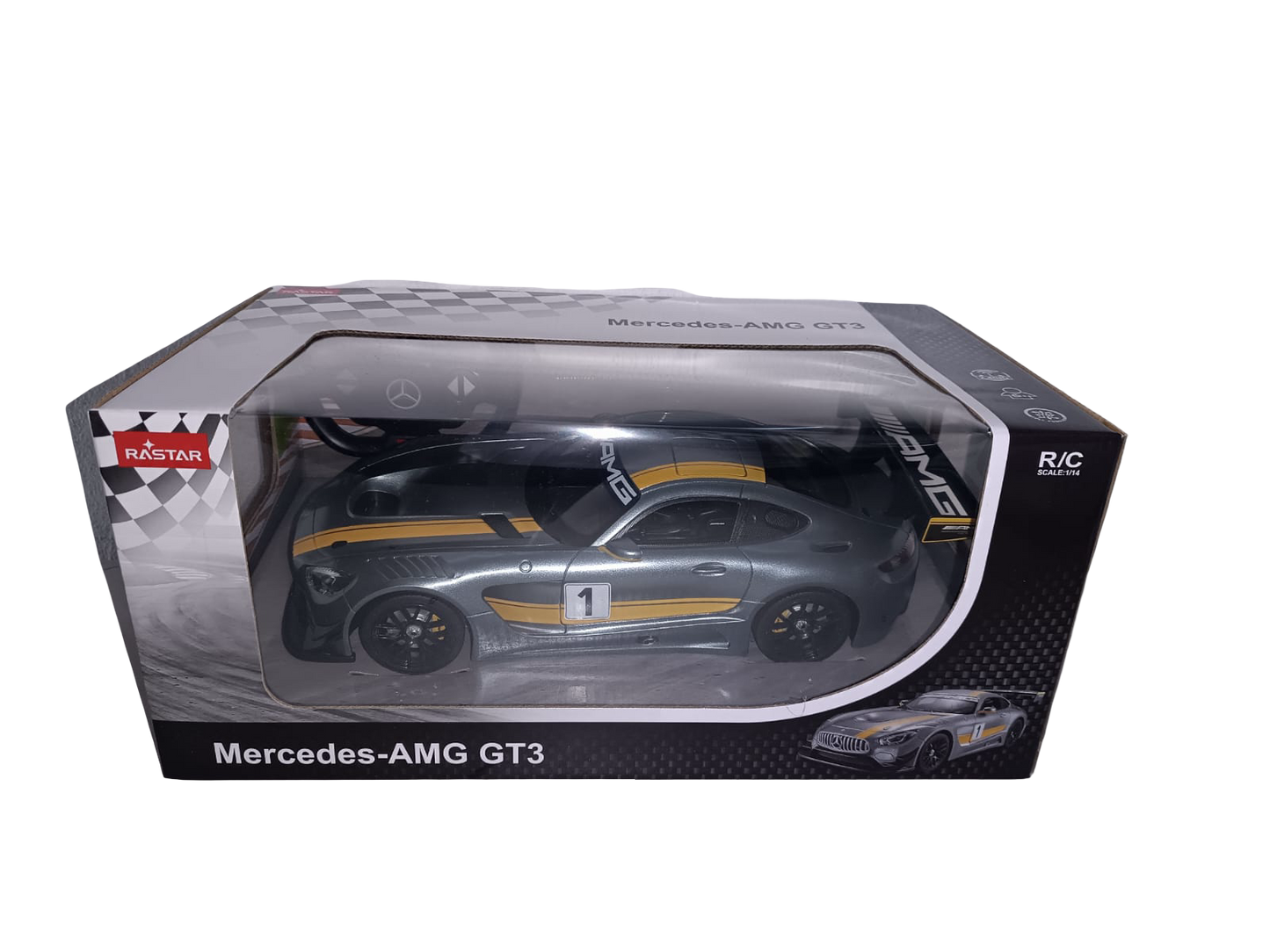 Carro De Control Remoto Mercedes AMG GT3 1/14