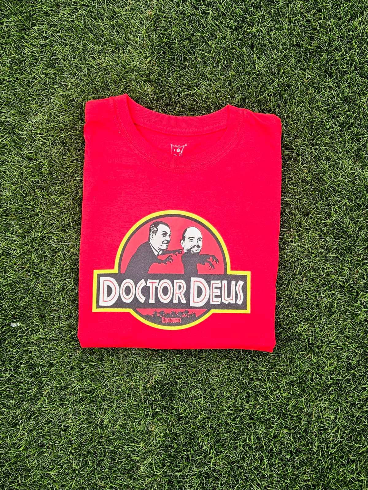 Playera Doctor Jurassic Deus Caskarita premium