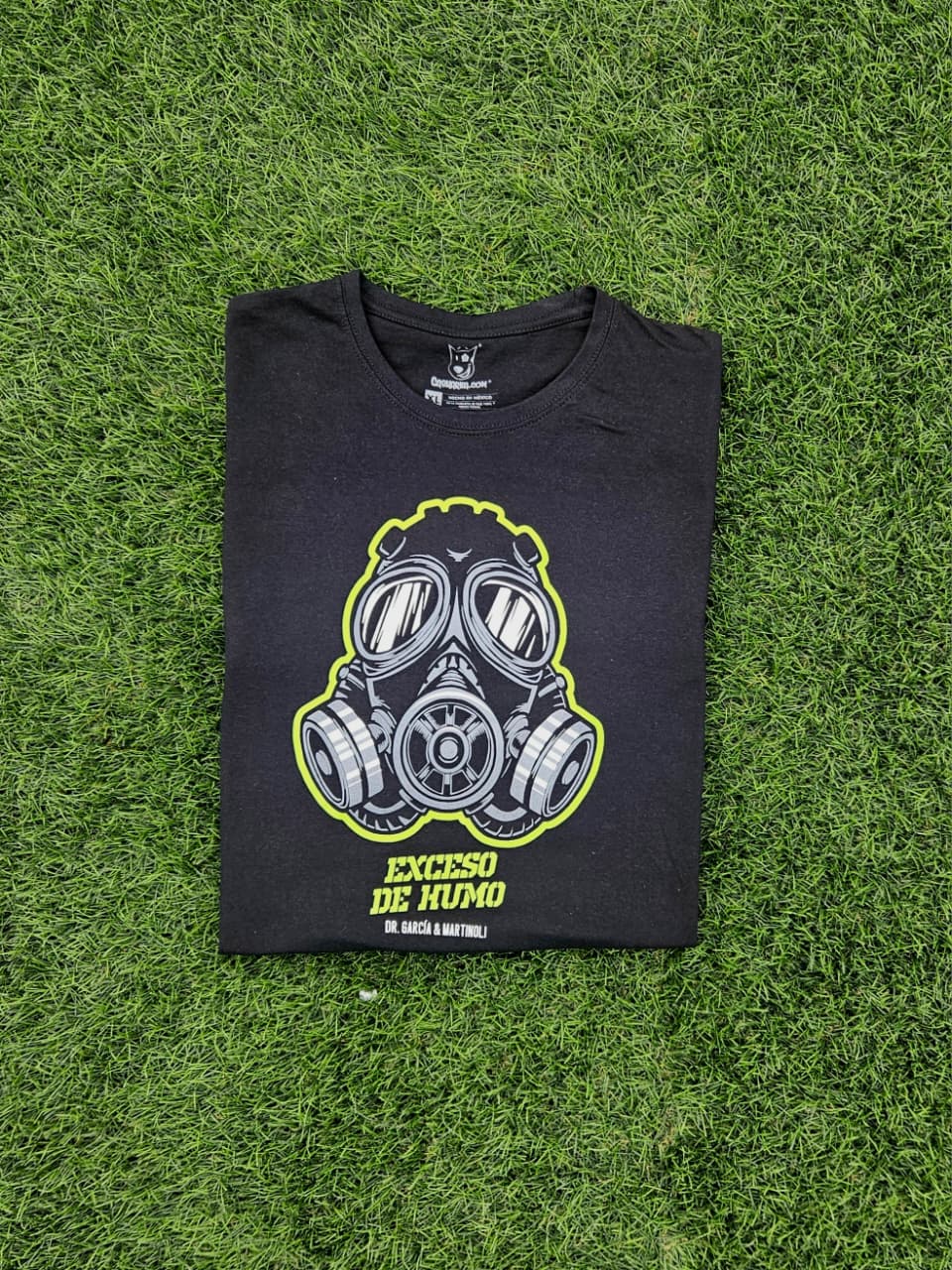 Playera EXCESO DE HUMO Caskarita Premium