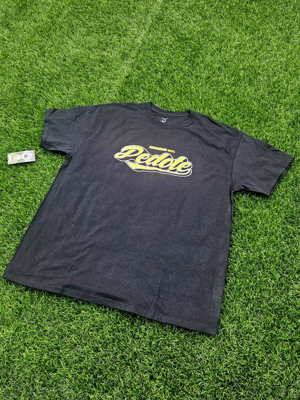 Playera Pedote negra Caskarita Premium