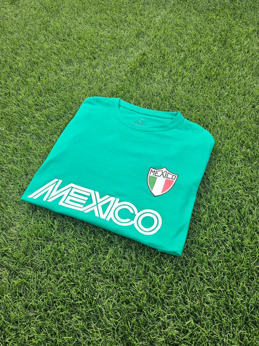 Playera Retro Sencilla conmemorativa México Caskarita premium