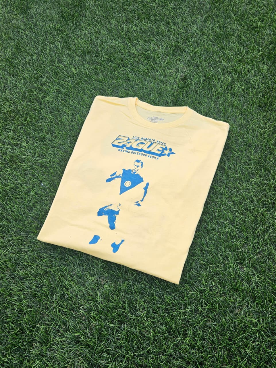 Playera Zague Amarilla Caskarita Premium