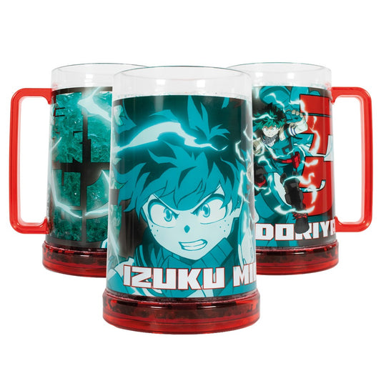 Tarro Geek Lab Refrigerante de Gel 440 ml Izuku Mydoriya My Hero Academia Edición Limitada