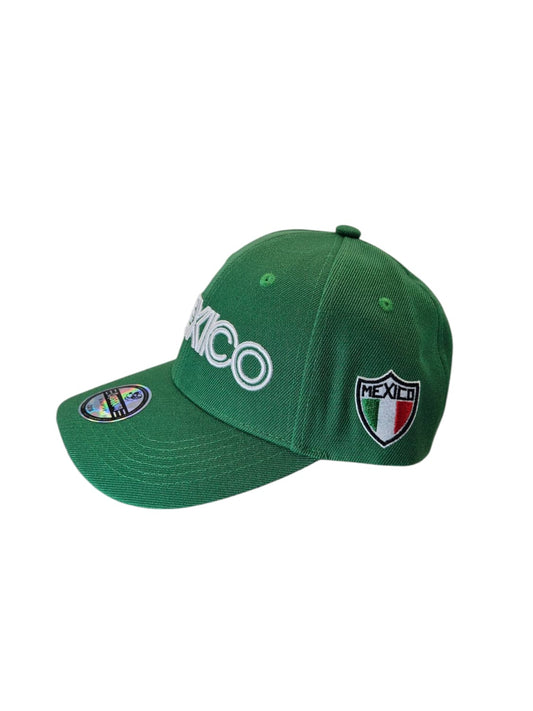 Gorra Caskarita México Verde Caskarita Exclusivo