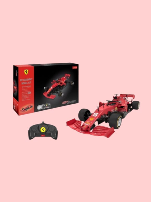Carro de control remoto armable SF1000 Ferarri F1 Premium 1/16