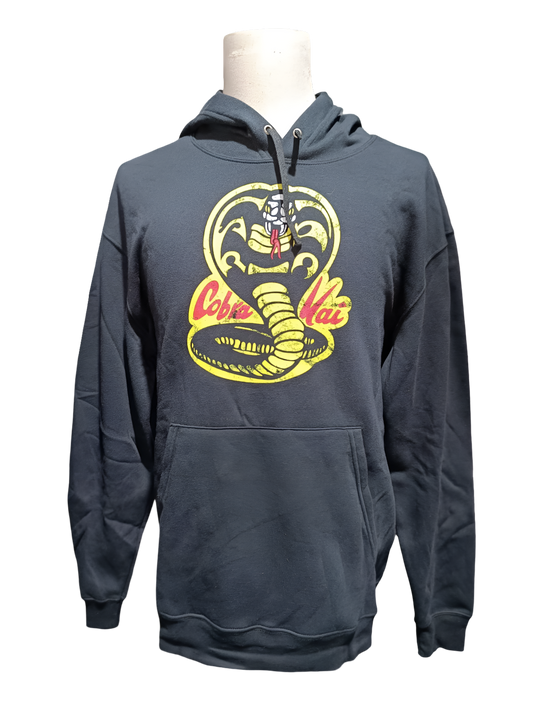 Sudadera Cobra Kai Negra Original Premium