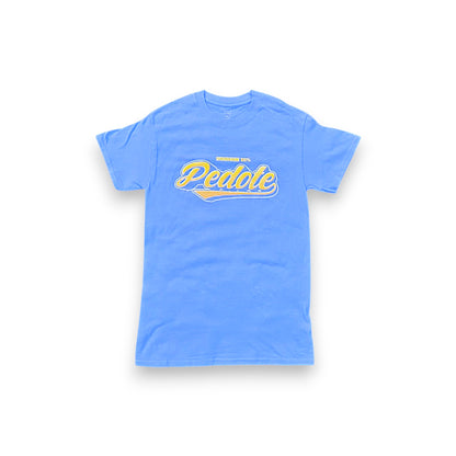Playera 100% Pedote Azul Caskarita Premium
