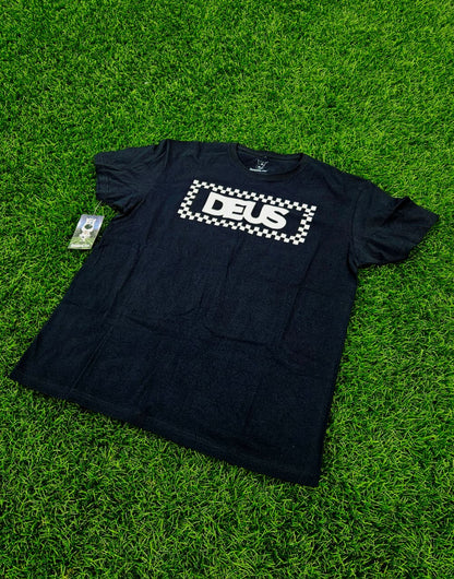 Playera Deus Sing Negra Caskarita Premium