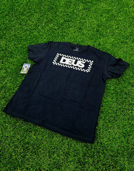 Playera Deus Sing Negra Caskarita Premium