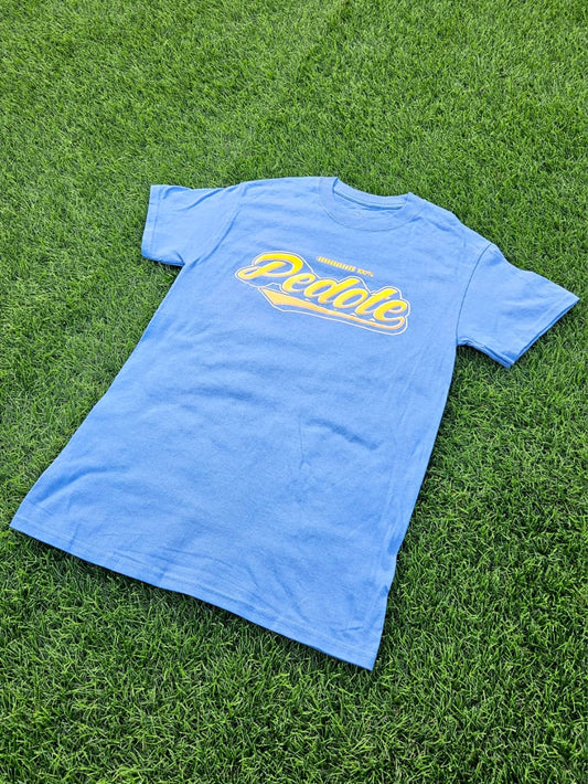 Playera 100% Pedote Azul Caskarita Premium