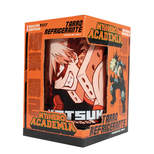 Tarro Geek Lab Refrigerante de Gel 440 ml Bakugo My Hero Academia Edición Limitada