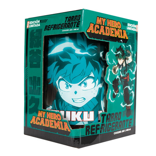 Tarro Geek Lab Refrigerante de Gel 440 ml Izuku Mydoriya My Hero Academia Edición Limitada