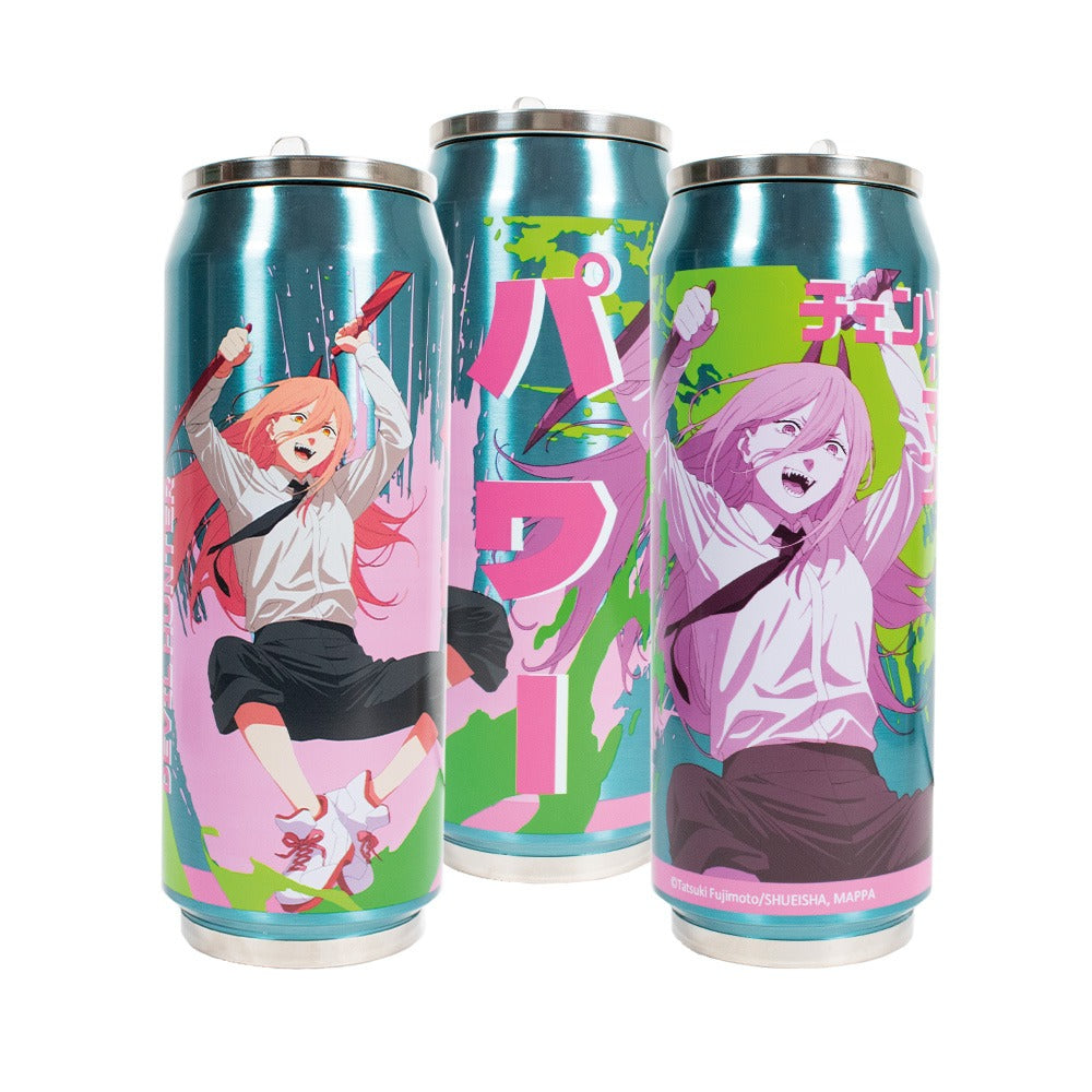 Termo Geek Lab 520 ml 2 pack Power & Chainsaw Man Edición Limitada