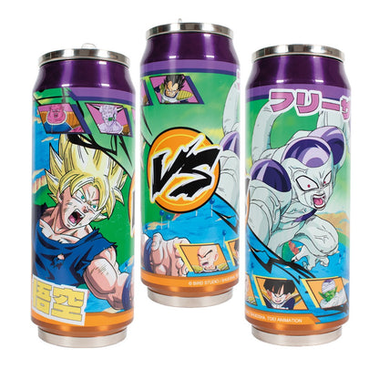 Termo Geek Lab 520 ml Lata Goku Super Saiyan vs Freezer Dragon Ball Z