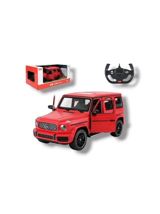 Carro De coleccion Mercedes AMG G 63 Rojo Premium 1/14