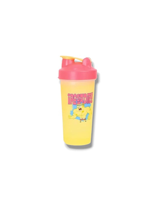 Vaso Agitador Bob Esponja Fuerte Cambia Color Termico Gym 650ml