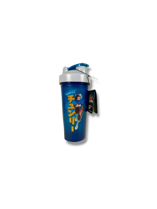 Vaso Agitador Chun-lee STREET FIGHTER Cambia Color Termico Gym 650ml Premium