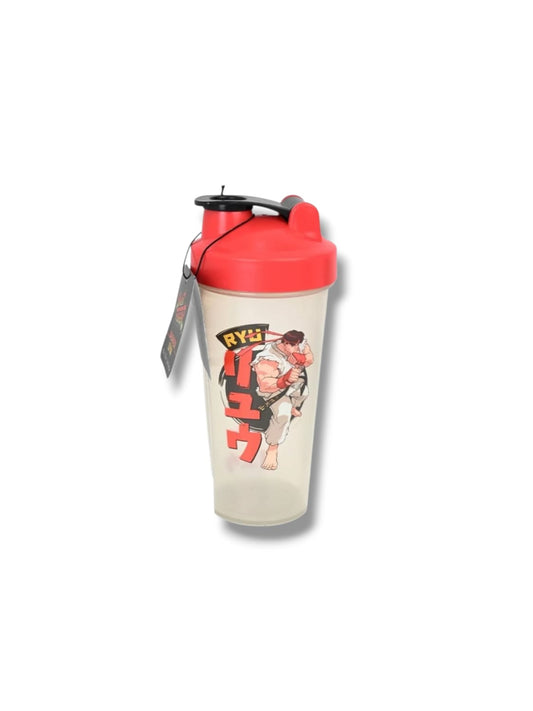 Vaso Agitador Ryu Street Fighter Cambia Color Termico Gym 650ml Premium
