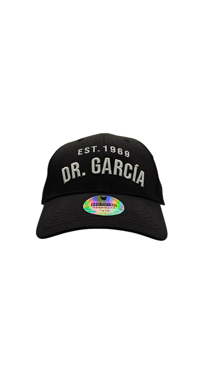 Gorra Doctor Garcia letras bordada premium