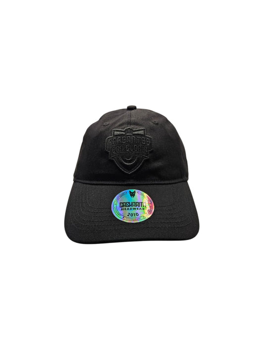 Gorra Farsantes con Gloria logo color negro bordado premium