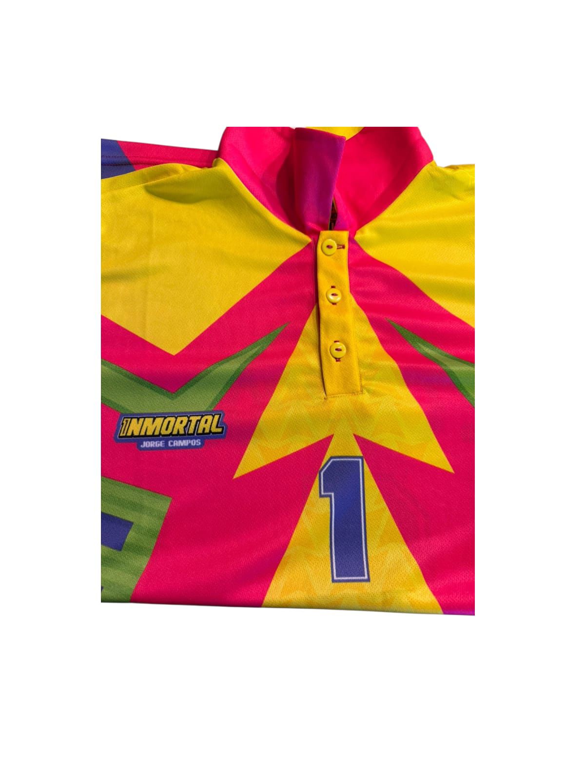 Jersey Caskarita Conmemorativo Jorge Campos Calidad Premium VARIANTE