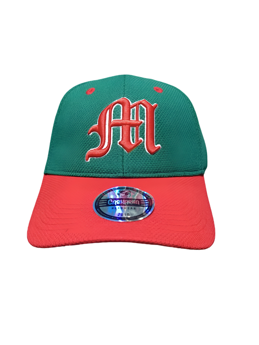 Gorra México Roja y Verde Caskarita Premium